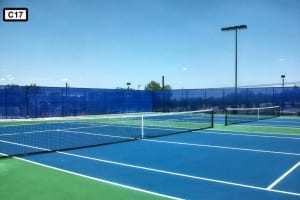 tennis court fence-C17