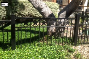 custom built metal fence- PA012 custom built metal fence- PA012