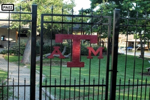 Custom Texas A&M logo cutouts- PA02