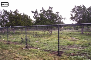 metal rail fence- RA012