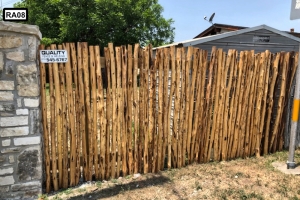 cedar posts wall- RA08